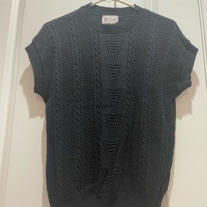 80s classic sweater vest from TEASERS